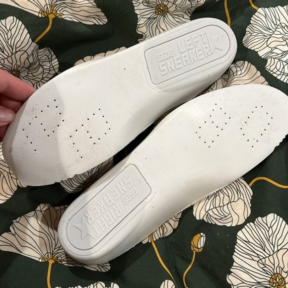 Golden Goose 2.12 High Top Sneakers Blue Velvet Leopard sz 38 - Picture 15 of 16